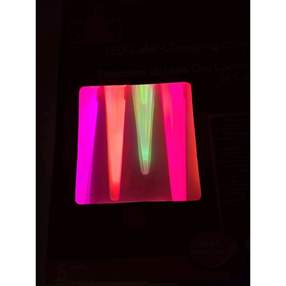 Holiday Home Accents color changing